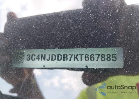 2019 Jeep Compass Trailhawk 4X4 из США, поврежденный, VIN 3C4NJDDB7KT667885